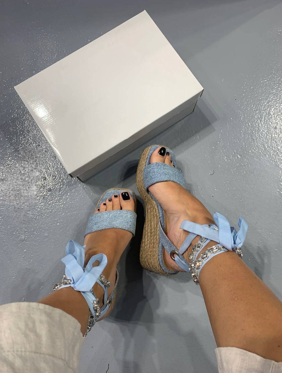 SANDALS DENIM 2 SANDALS DENIM - Image 2