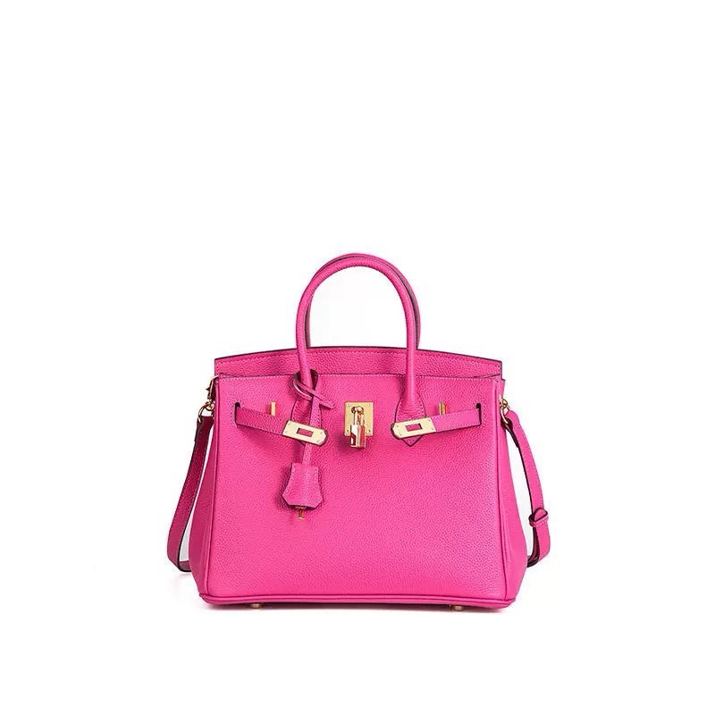Pink Elegance Top-Handle Bag