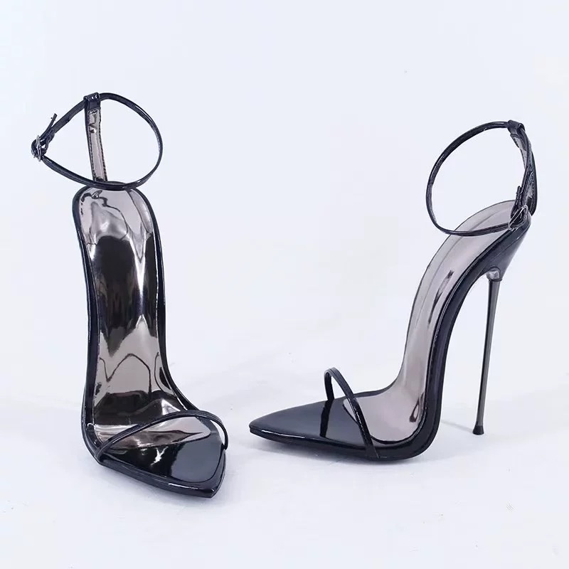 Second Skin Heels In Black