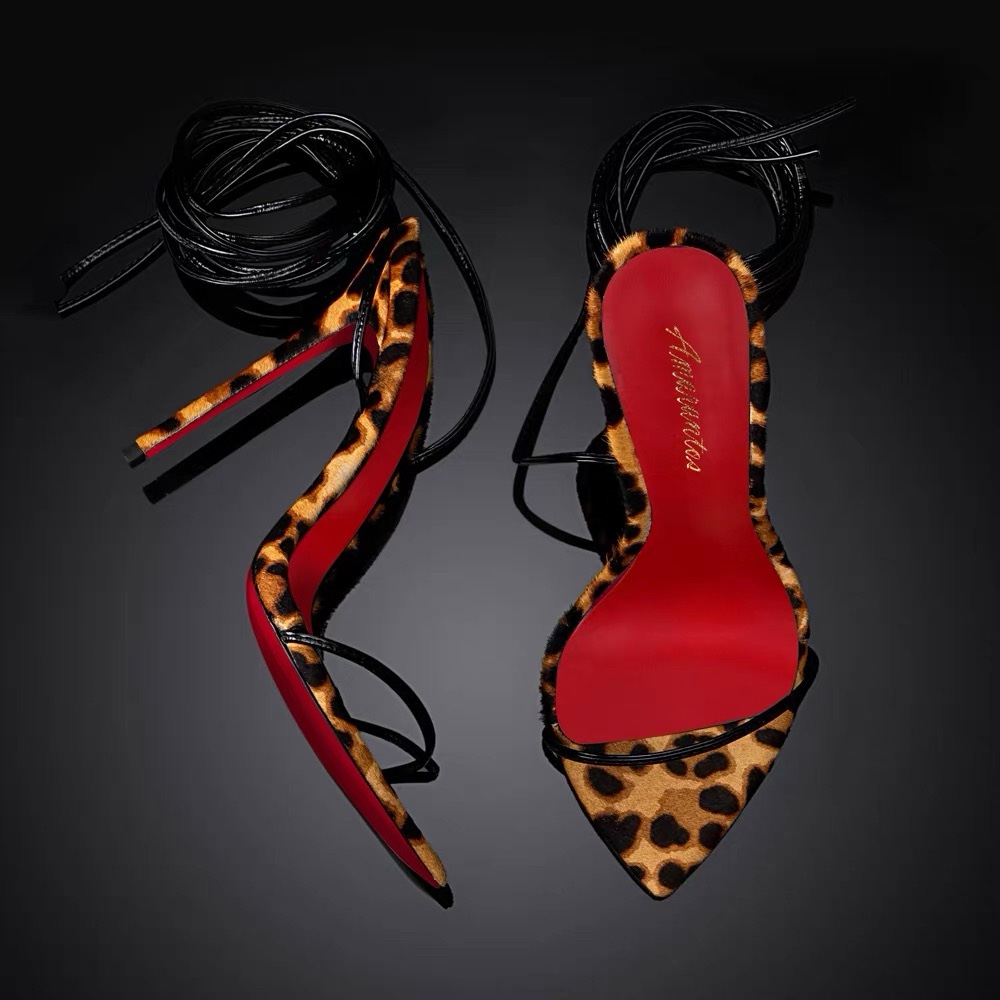 Wild Muse Lace-Up Heels