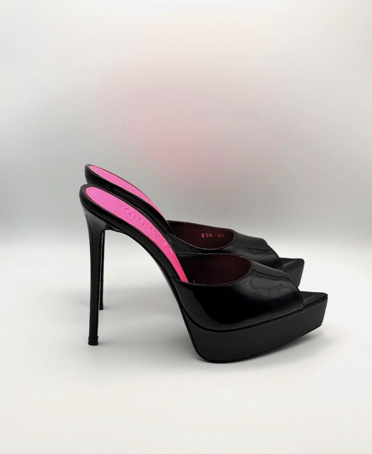 Queen Neon Platform Mules 2 Queen Neon Platform Mules - Image 2
