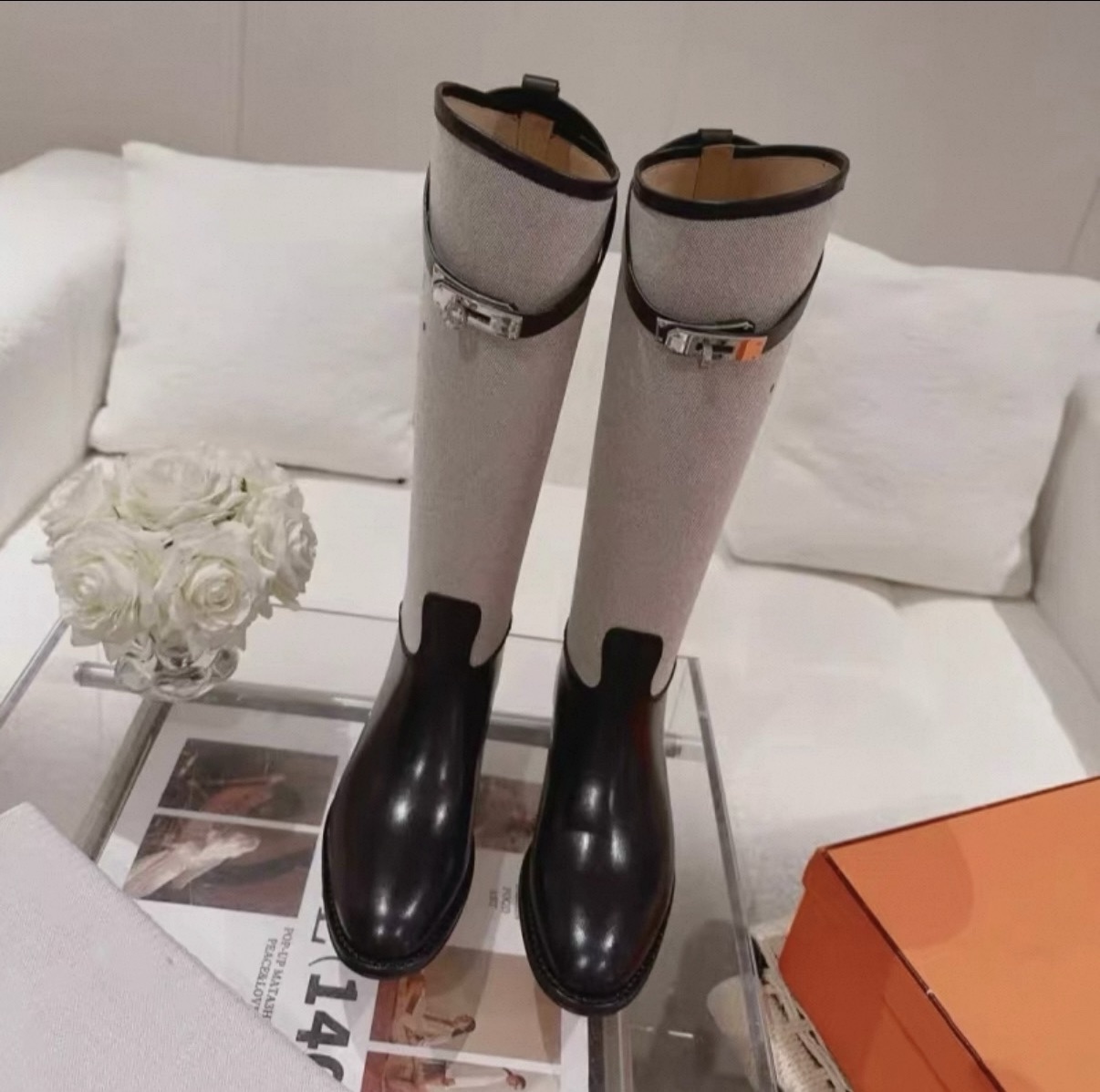 Kelly Style Knee-High Riding Boots 5 Kelly Style Knee-High Riding Boots - Image 5