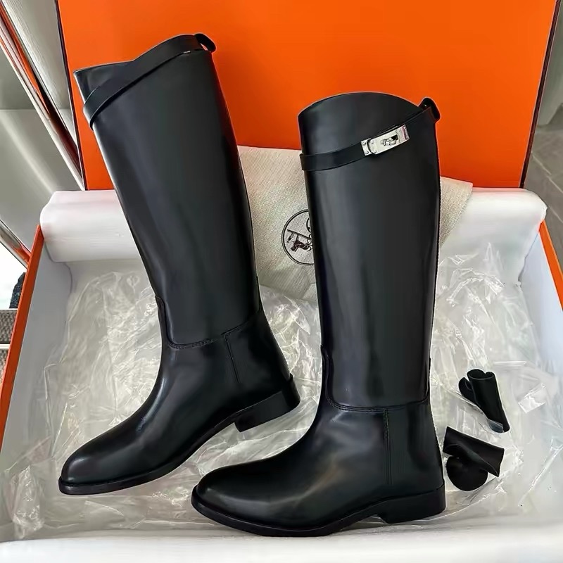 Kelly Style Knee-High Riding Boots 2 Kelly Style Knee-High Riding Boots - Image 2